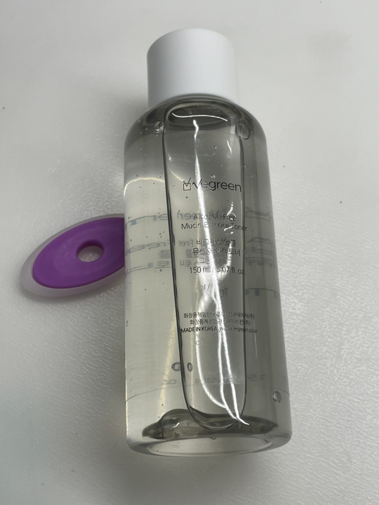 Vegreen Toner không cồn Mucin Essence review image