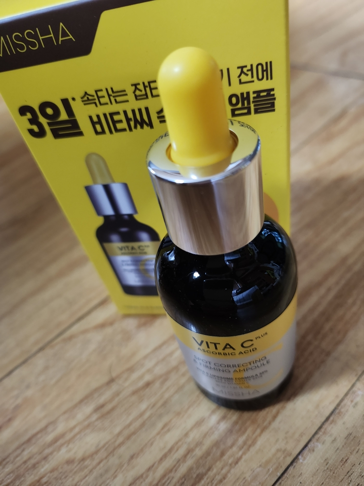 미샤 (MISSHA) 비타씨플러스 잡티씨 탄력 앰플 review image