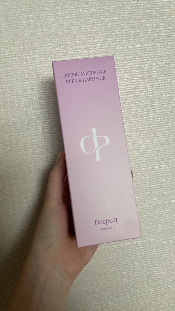 디피어 (DEEPEER) 프리미엄 퍼퓸 리페어 트리트먼트 헤어팩 review image