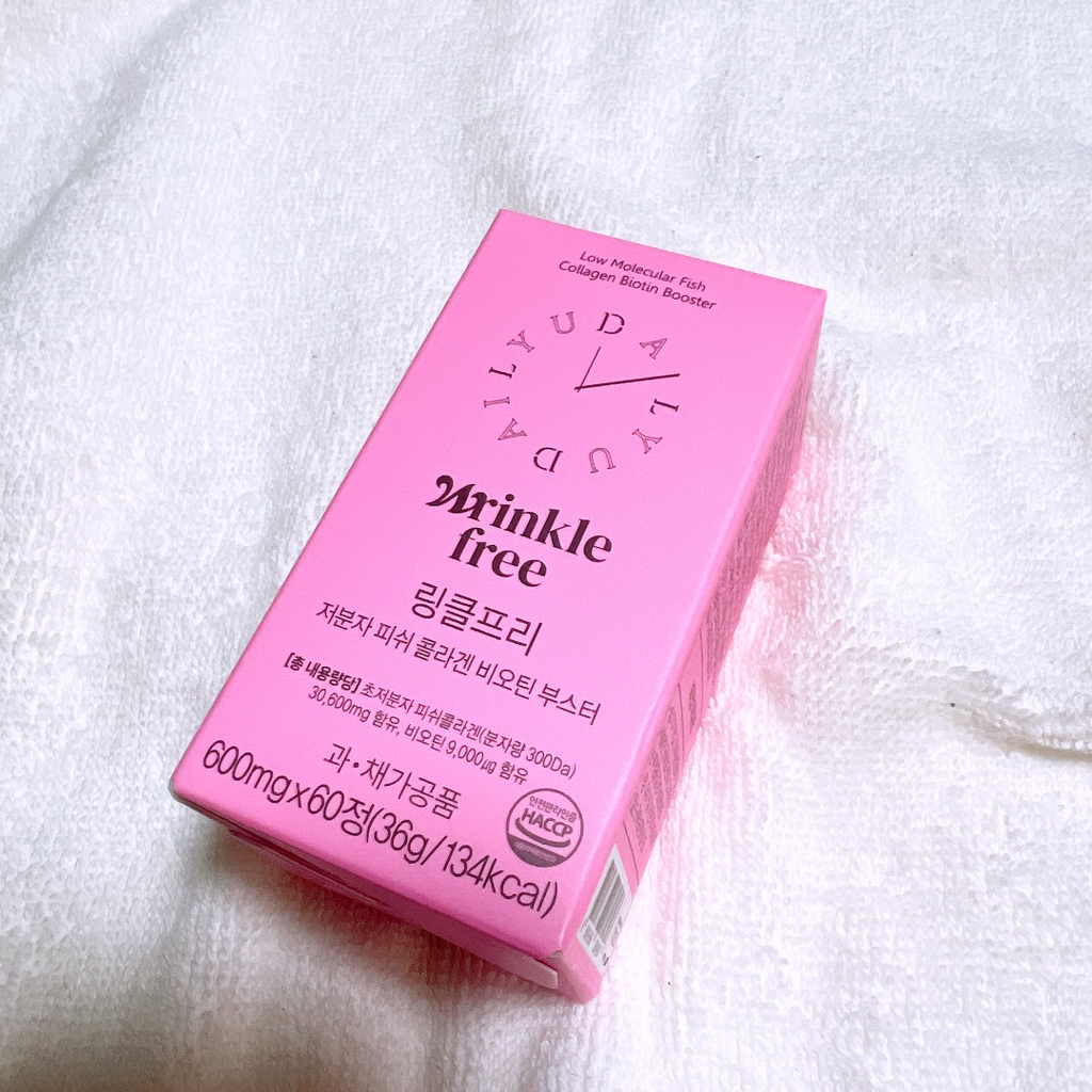 데일리유 (DAILYU) 링클프리 저분자 피쉬 콜라겐 비오틴 부스터 review image