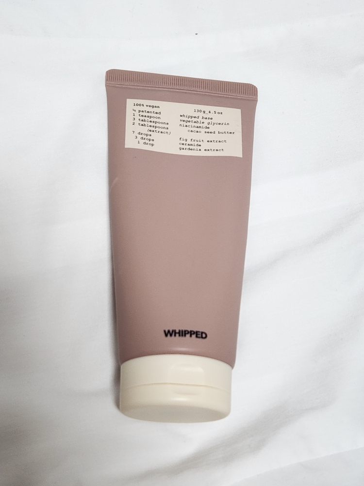 휩드 (WHIPPED) 비건 팩클렌저 튜브 [무화버터] review image