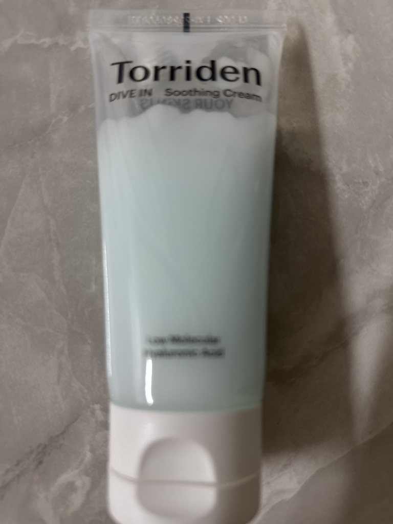 Torriden Dive-in Low Molecular Weight Hyaluronic Acid Soothing Cream review image