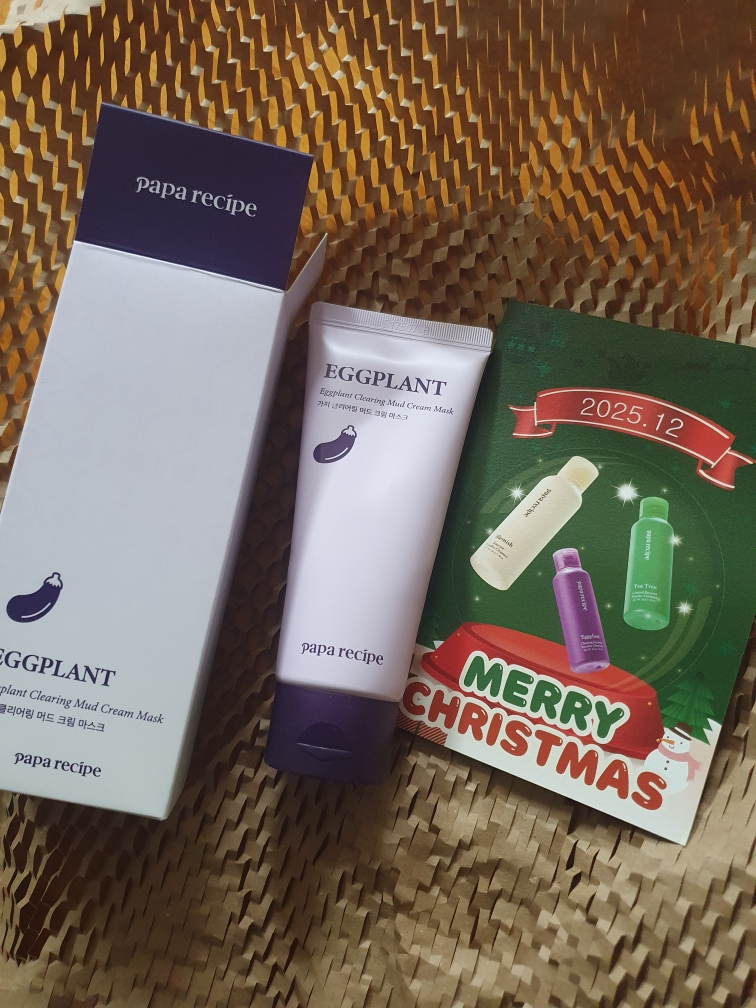 Paparecipe Mascarilla cremosa de barro aclarante de berenjena review image