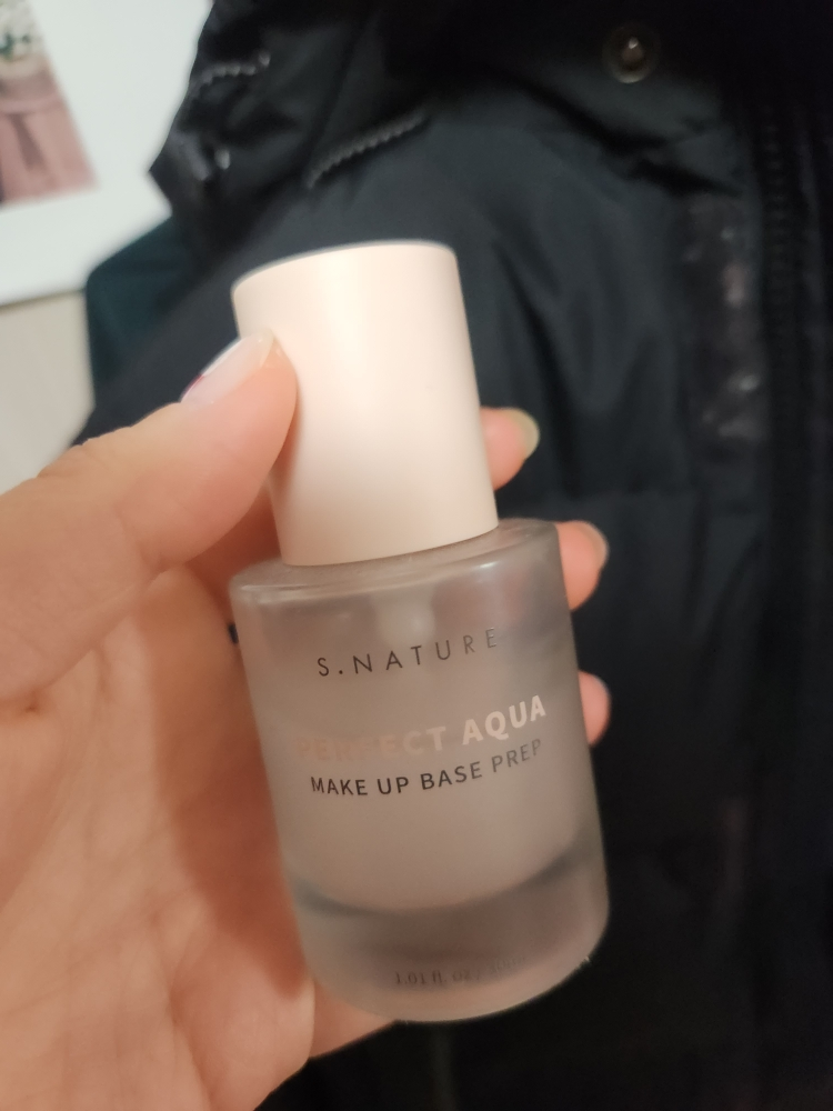 에스네이처 (S.NATURE) 퍼펙트 아쿠아 메이크업 베이스 프렙 review image