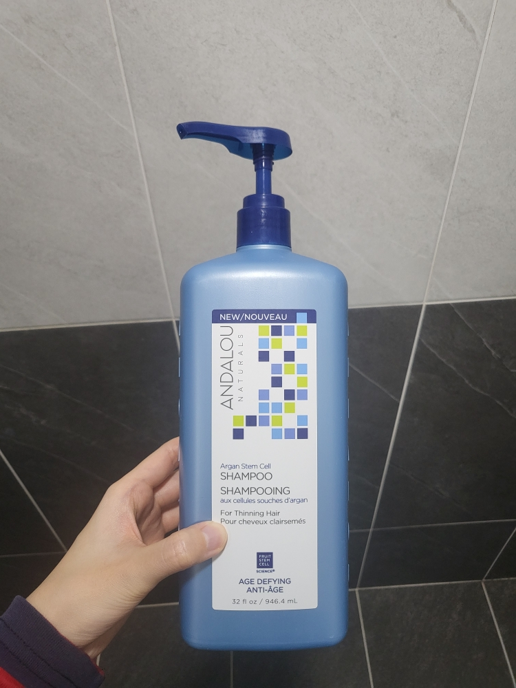 Andalounaturals Champú antiedad con células madre de argán review image