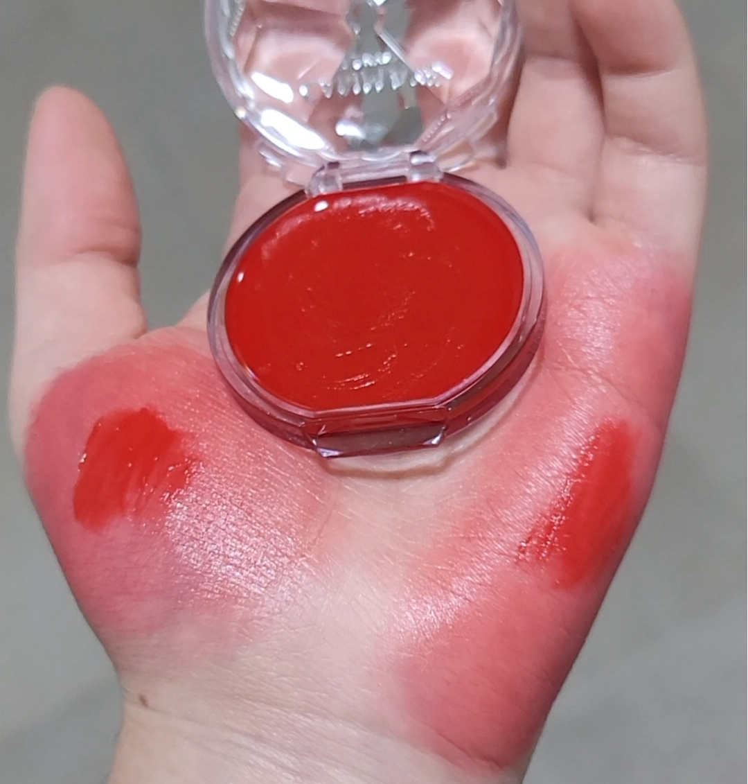 캔메이크 (CANMAKE) 크림 치크 [CL01 클리어 레드 하트] review image