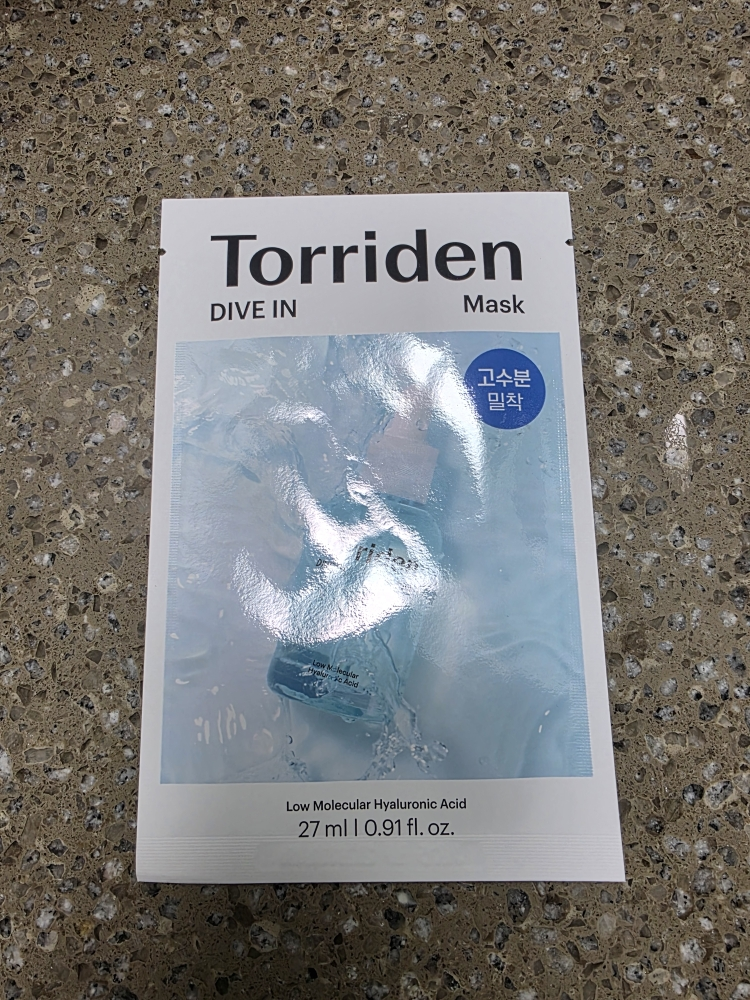 토리든 (Torriden) 다이브인 저분자 히알루론산 마스크 review image