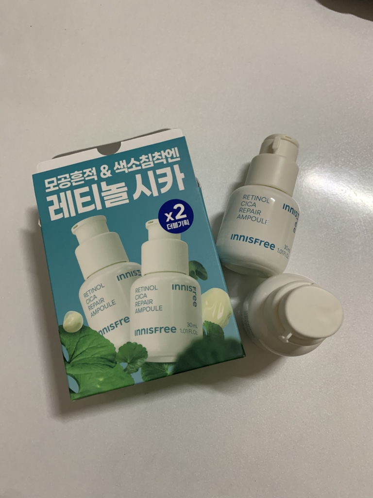 이니스프리 (INNISFREE) 레티놀 시카 흔적 앰플 review image