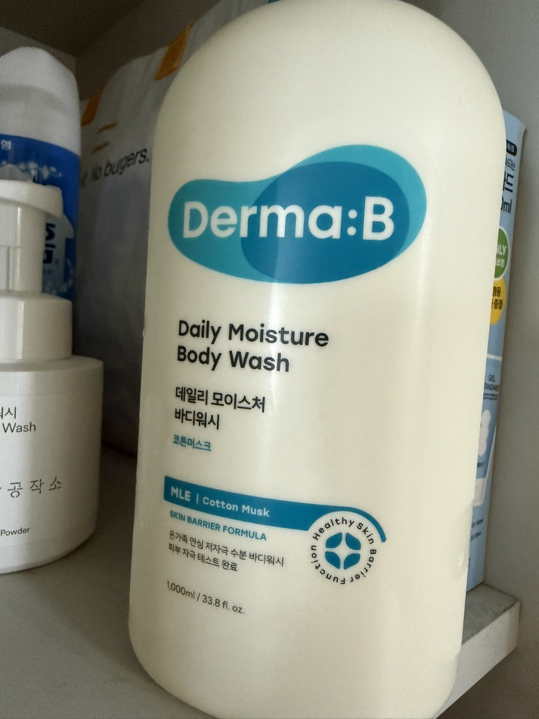 더마비 (Derma:B) 데일리 모이스처 바디 워시 [코튼머스크] review image