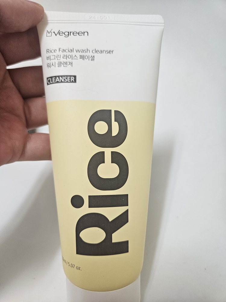 비그린 (Vegreen) 라이스 페이셜 워시 클렌저 review image