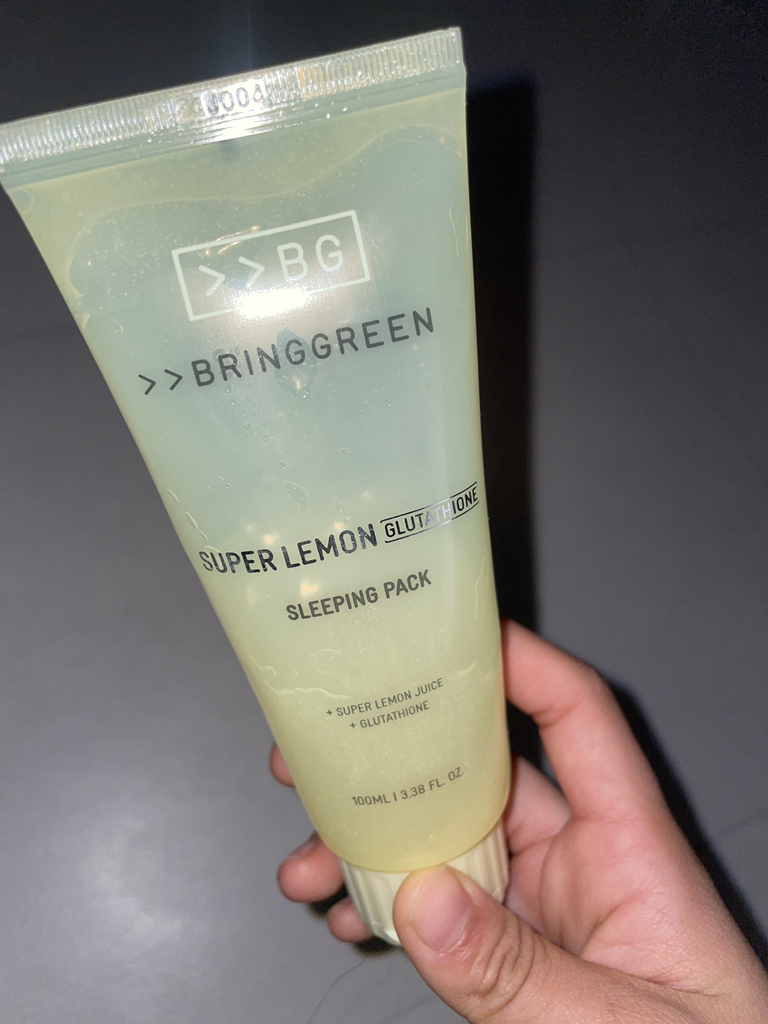 브링그린 (BRINGGREEN) 슈퍼레몬글루타치온슬리핑팩 review image