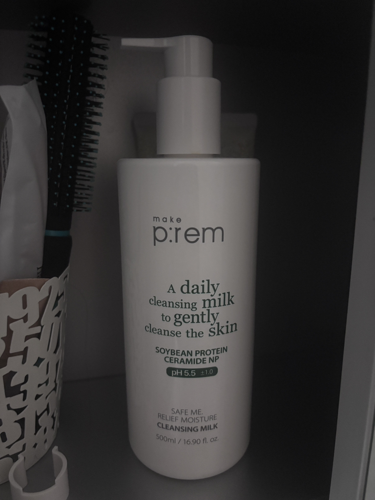 메이크프렘 (makep:rem) 세이프 미 릴리프 모이스처 클렌징 밀크 review image