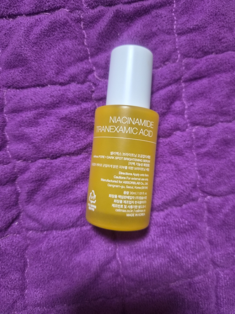 셀리맥스 (celimax) 브라이트닝 모공잡티 세럼 review image