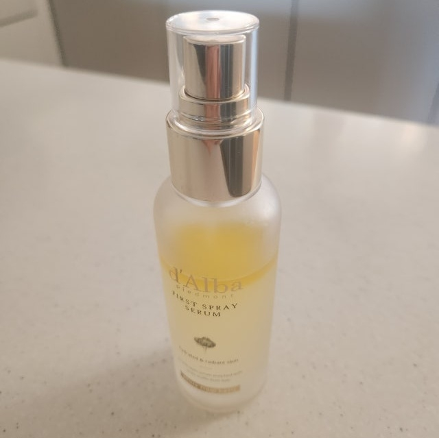 d'Alba Serum xịt dưỡng thể hương nấm truffle trắng review image