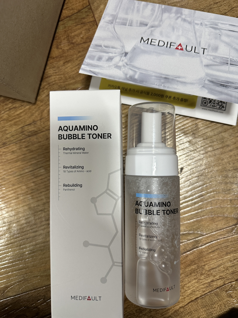 MEDIFAULT 阿卡米诺气泡爽肤水 review image