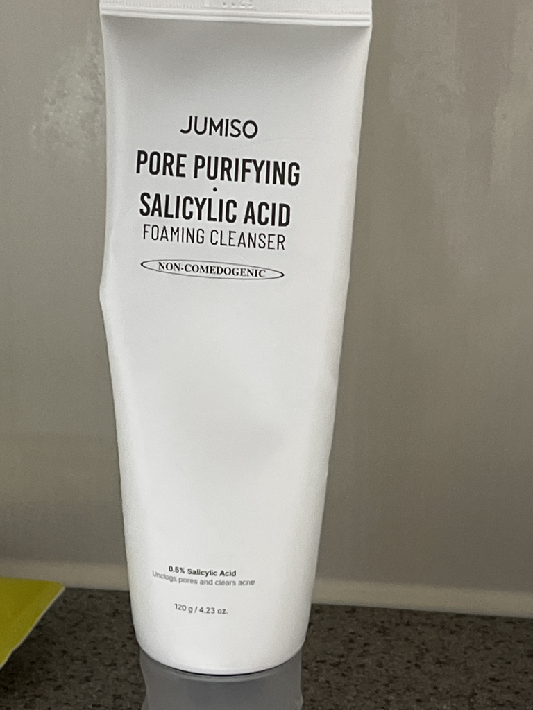 JUMISO Sữa rửa mặt làm sạch sâu với axit salicylic review image