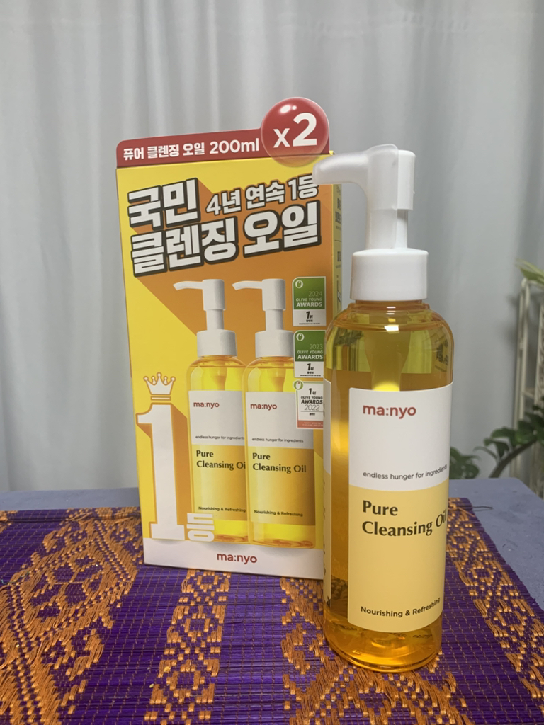 manyo Aceite limpiador puro review image