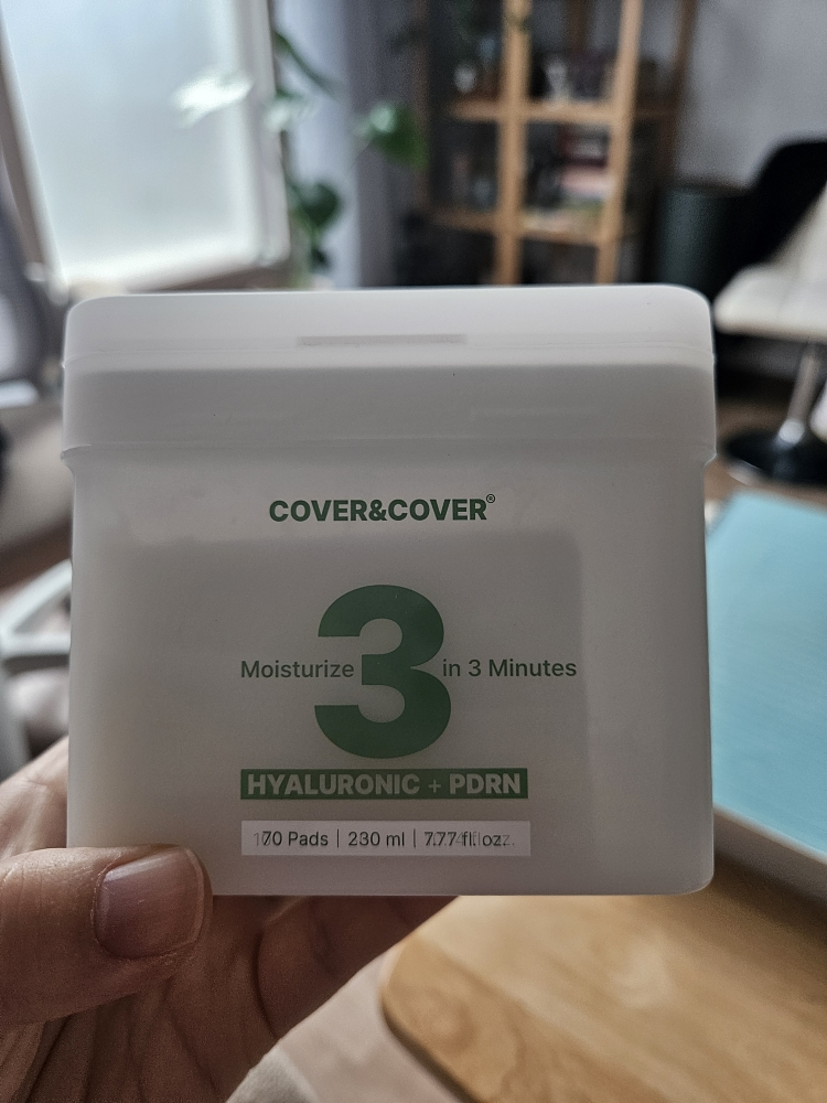 커버앤커버 (COVER&COVER) 애플민트 히알루론산 PDRN 3분 패드 팩 review image