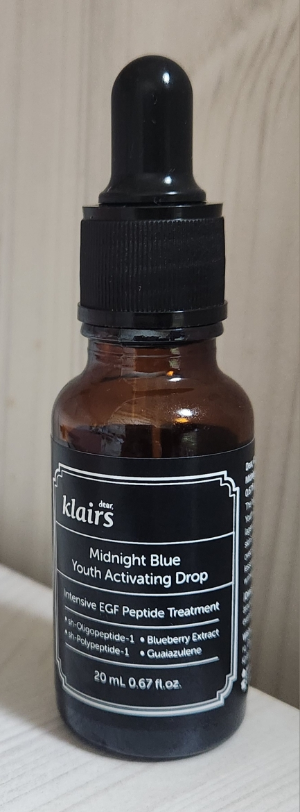 dearKlairs Gota de activación juvenil azul noche review image