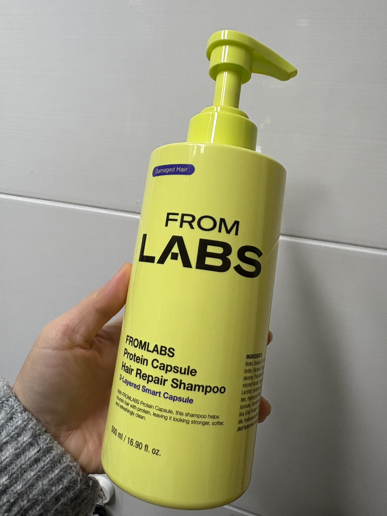 来自实验室 蛋白胶囊护发洗发水 review image