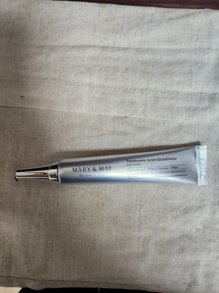 MARY&MAY Tranexamic Acid + Glutathione Eye Cream Reviews for Normal Skin |  Hwahae