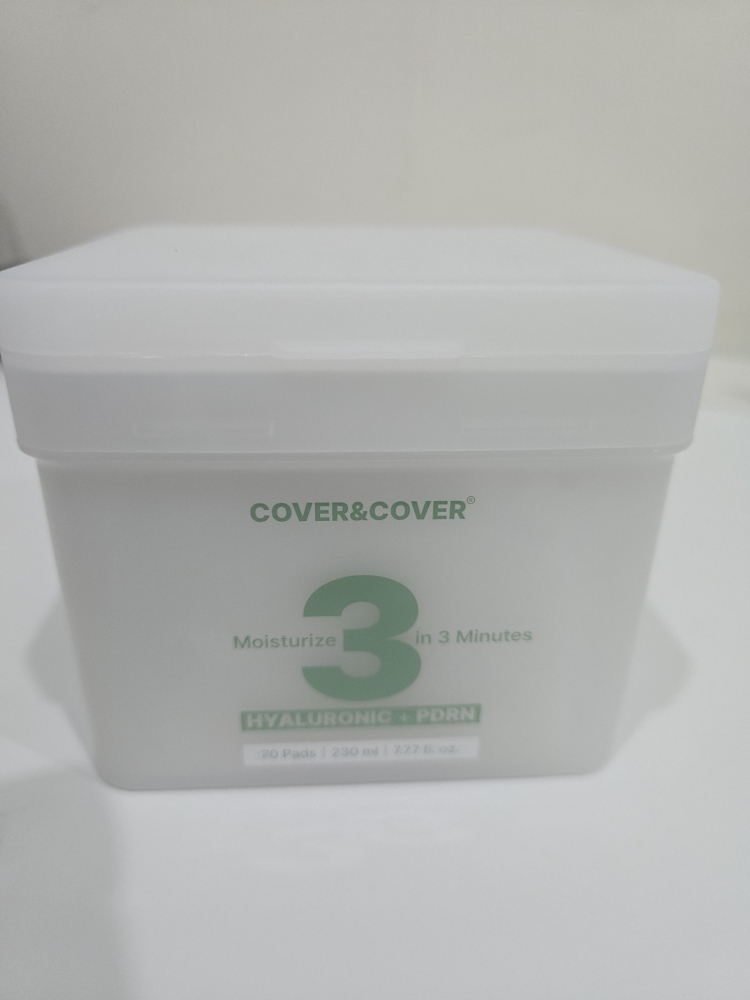 커버앤커버 (COVER&COVER) 애플민트 히알루론산 PDRN 3분 패드 팩 review image