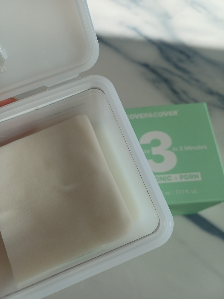 커버앤커버 (COVER&COVER) 애플민트 히알루론산 PDRN 3분 패드 팩 review image