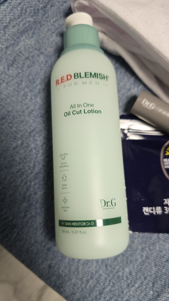 Dr.G Red Blemish For Men All-in-One Oil Cut Lotion review image