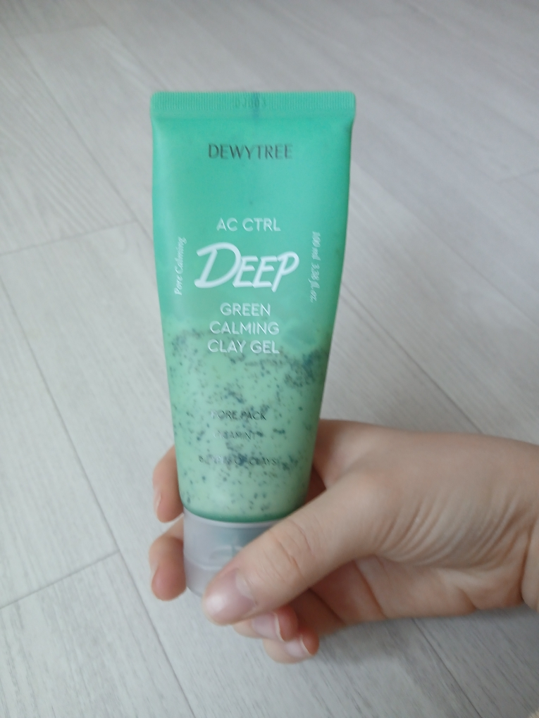 DEWYTREE AC CTRL DEEP GREEN CALMING CLAY GEL PORE PACK Reviews | Hwahae