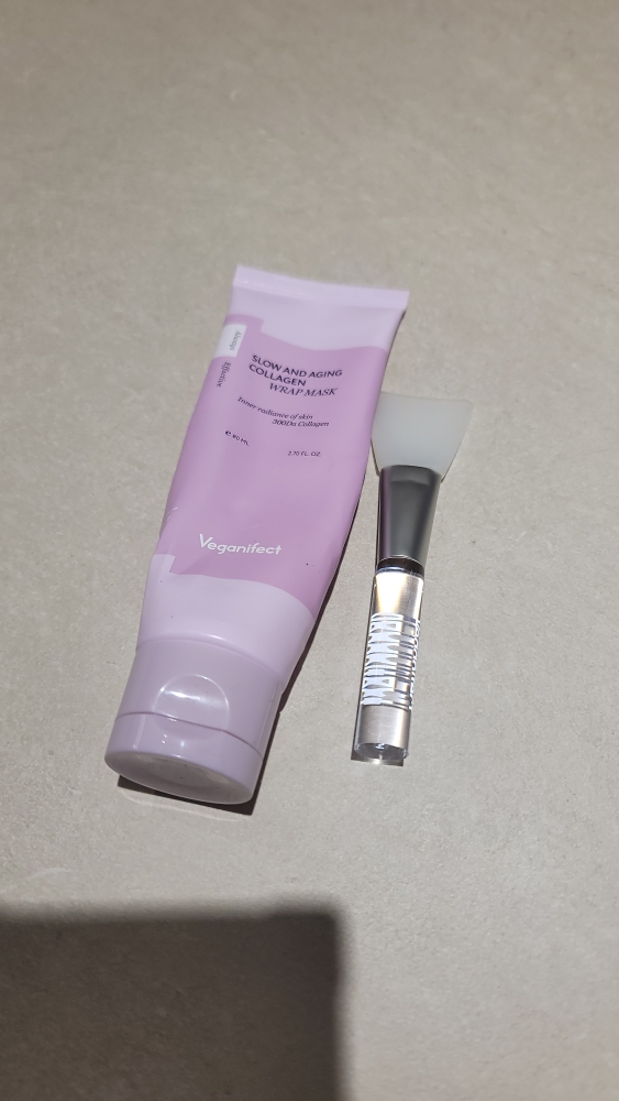 VEGANIFECT SLOW AND AGING COLLAGEN WRAP MASK Reviews | Hwahae
