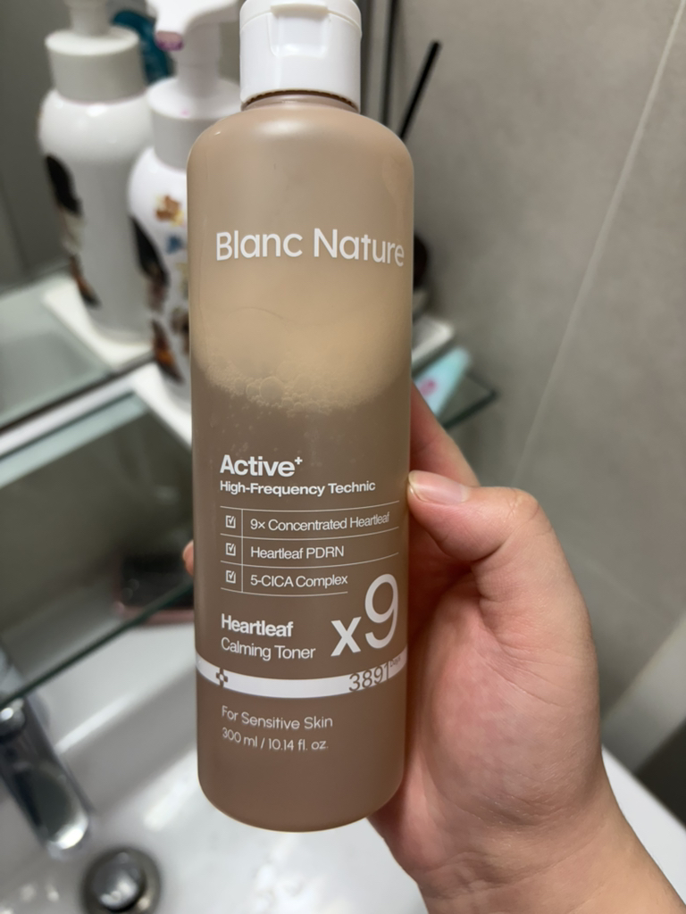 BLANCNATURE High-Frequency Technic Heartleaf Calming Toner X9