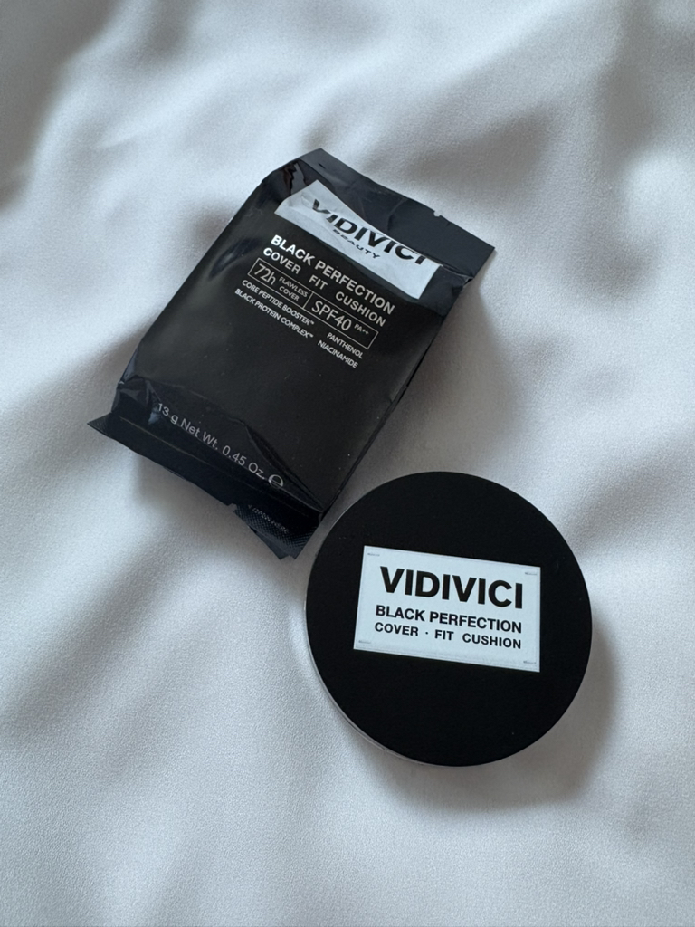 VIDIVICI Black Perfection Cover Fit Cushion [SPF40/PA++] [17N FAIR] review image
