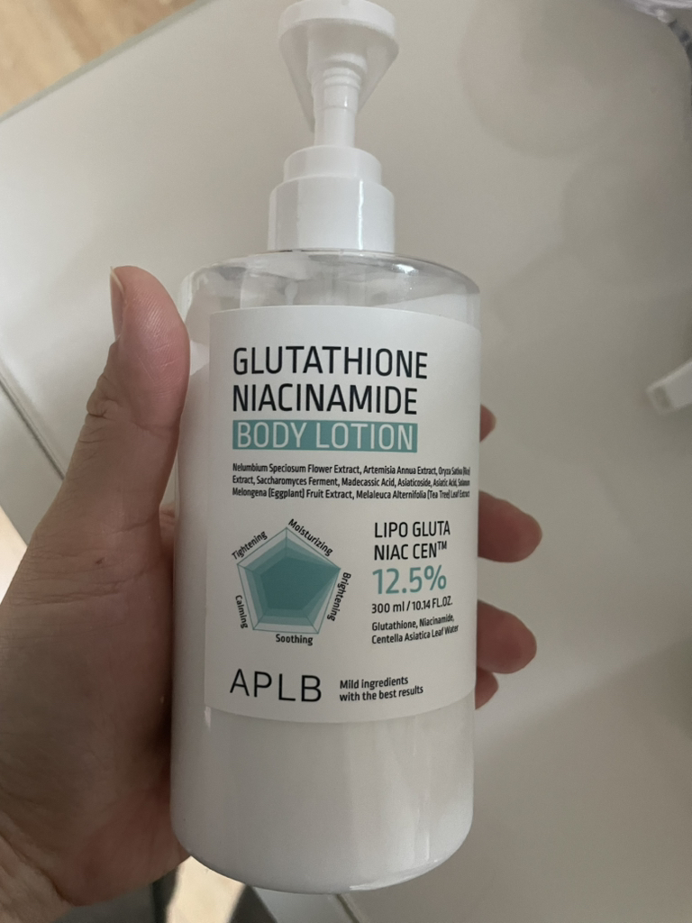 APLB GLUTATHIONE NIACINAMIDE BODY LOTION Reviews for 30s | Hwahae APLB GLUTATHIONE NIACINAMIDE BODY LOTION Reviews for 30s | Hwahae