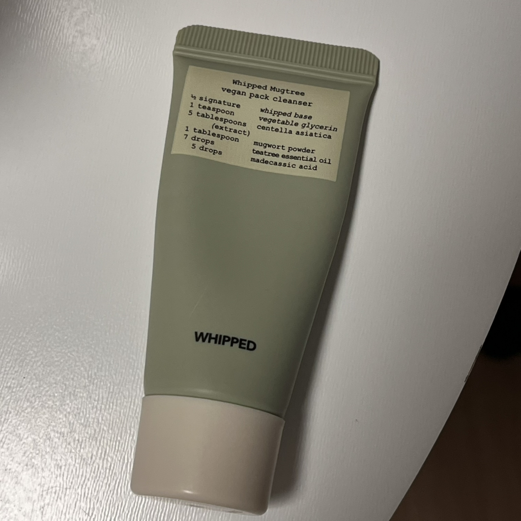 WHIPPED Vegan Pack Cleanser [Mugtree] review image