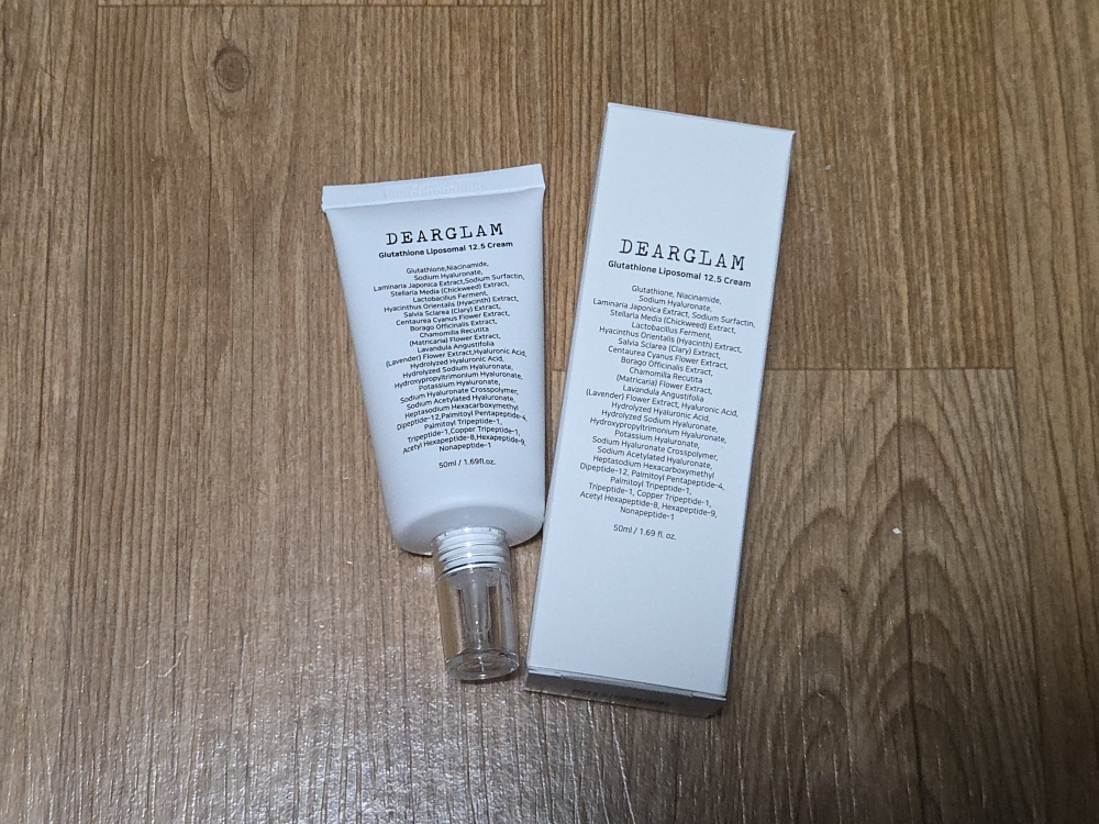 glutathione liposomal cream DEARGLAM Glutathione Liposomal 12.5 Cream Reviews for Acne