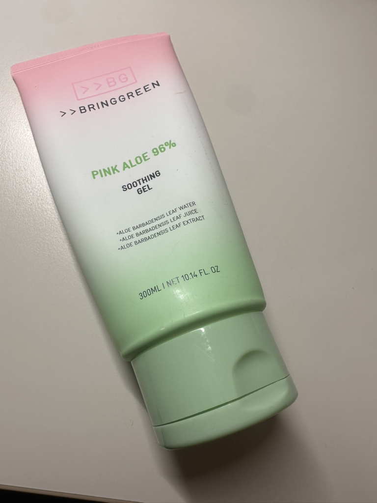 BRINGGREEN SOOTHING GEL [PINK ALOE 96%] Reviews | Hwahae