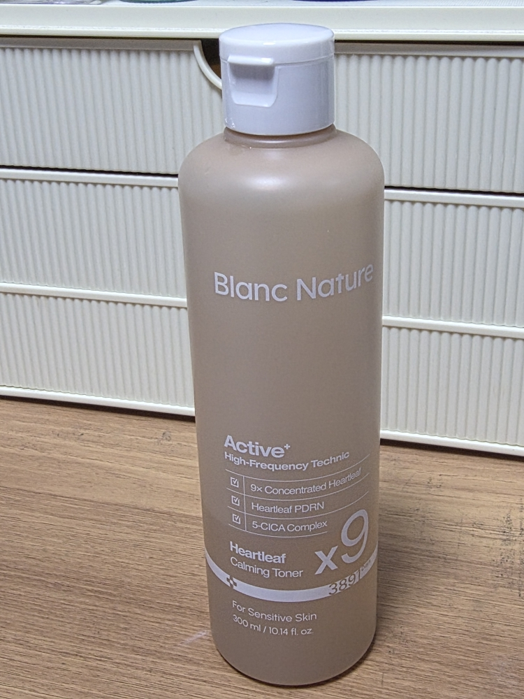 BLANCNATURE High-Frequency Technic Heartleaf Calming Toner X9