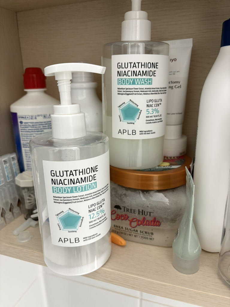 aplb glutathione niacinamide body wash review APLB Glutathione Niacinamide Body Wash Reviews
