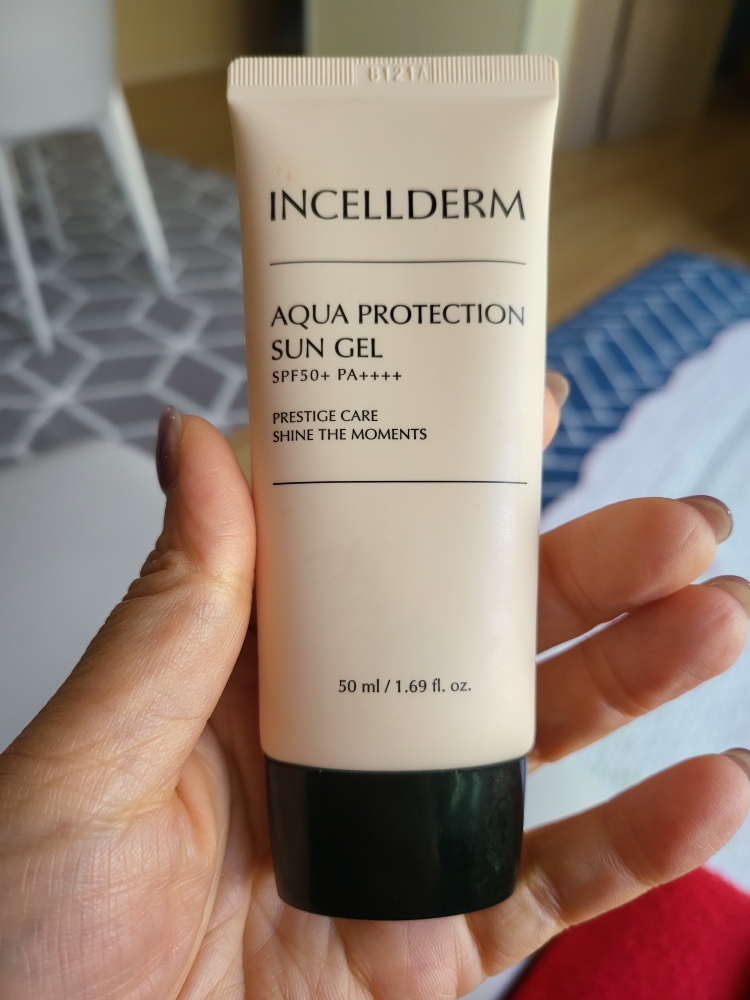 INCELLDERM AQUA PROTECTION SUN GEL [SPF50+/PA++++] Reviews | Hwahae