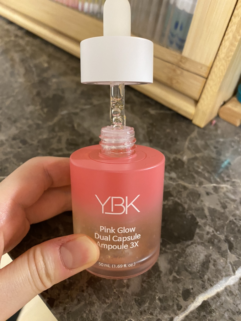 YBK (와이비케이) 핑크 글로우 듀얼 캡슐 앰플 3X review image