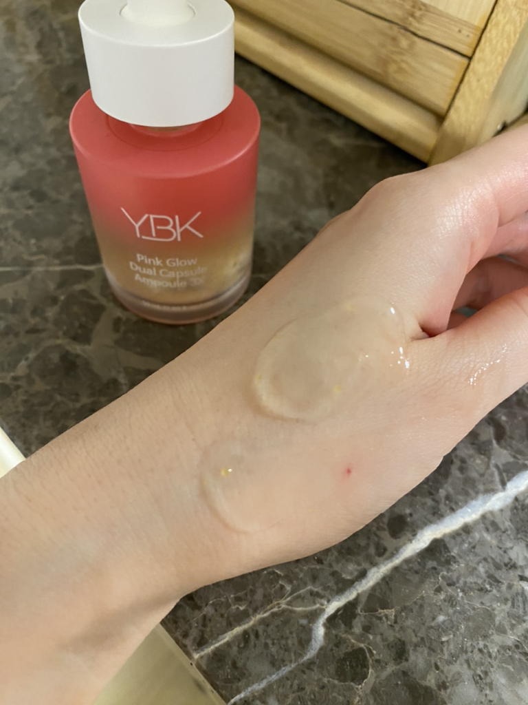 YBK (와이비케이) 핑크 글로우 듀얼 캡슐 앰플 3X review image