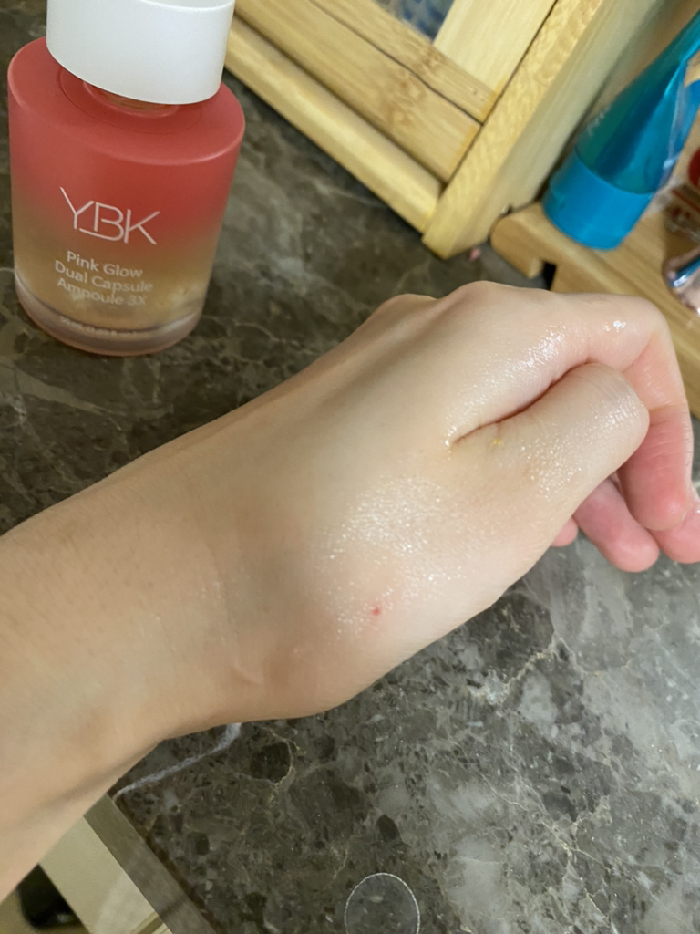 YBK (와이비케이) 핑크 글로우 듀얼 캡슐 앰플 3X review image