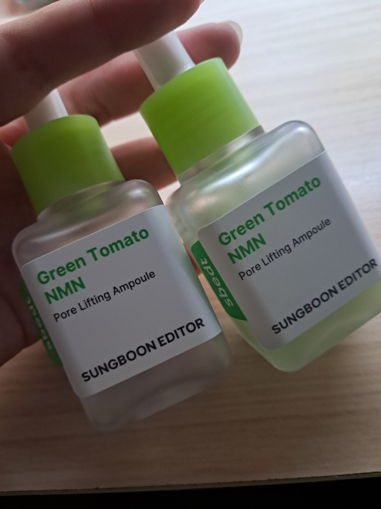 SUNGBOONeditor Green Tomato NMN Pore Lifting Ampoule Reviews | Hwahae