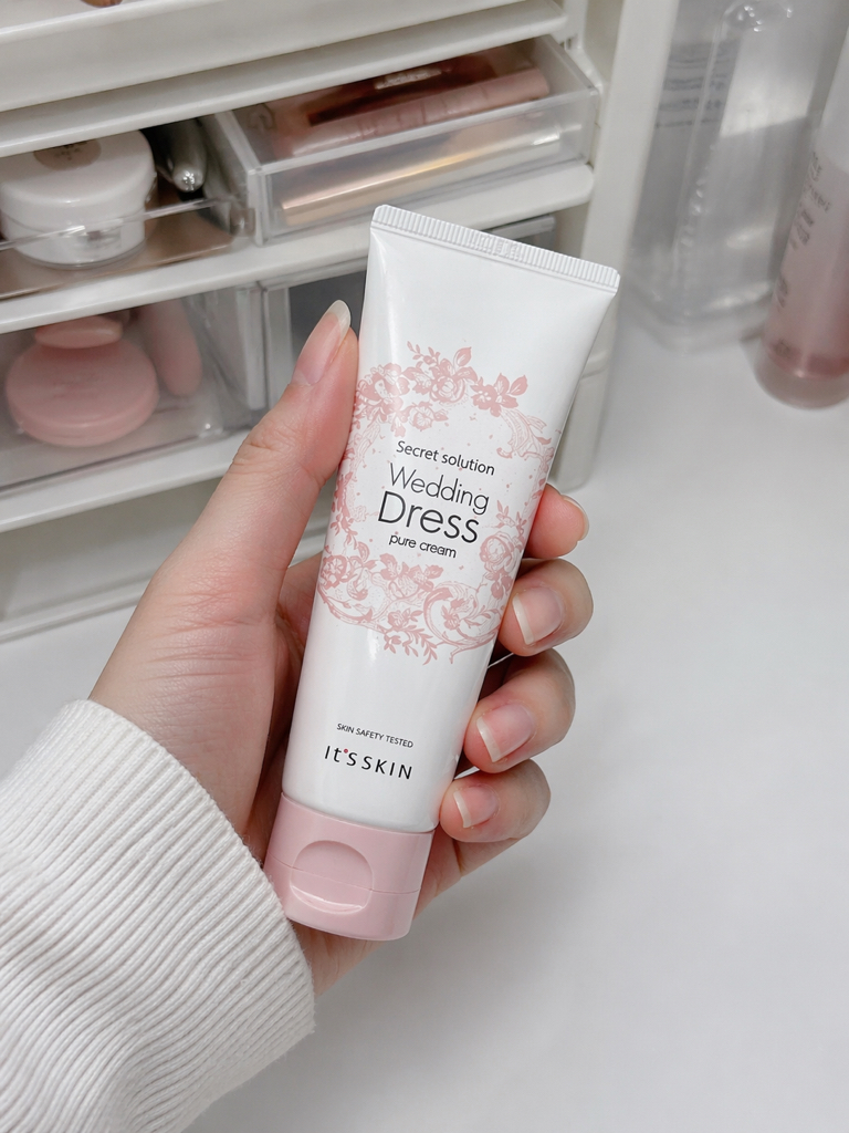 secret solution wedding dress white cream Review It's skin Secret Solution Wedding Dress cream