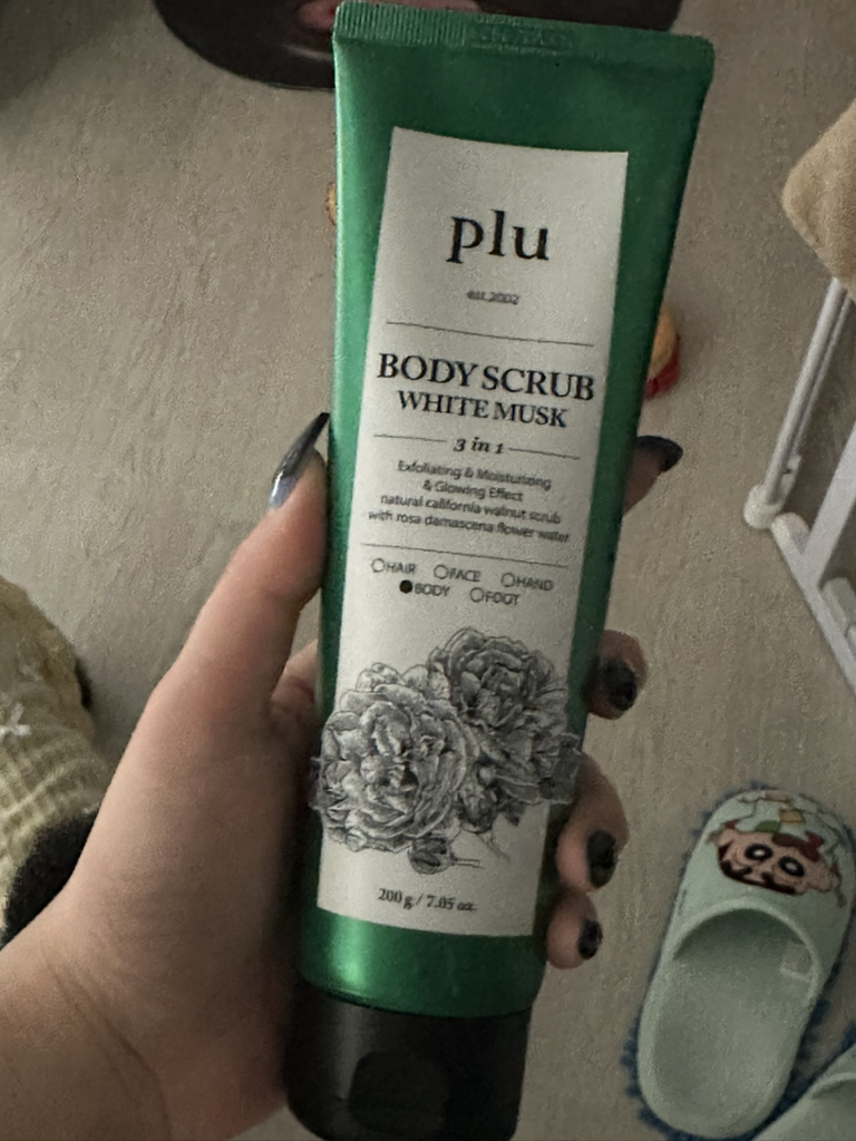 Plu BODY SCRUB [WHITE MUSK] review image
