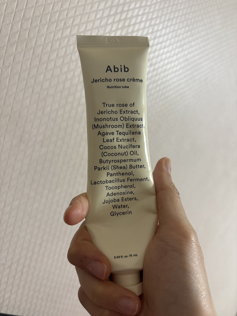 Abib Jericho rose crème Nutrition tube review image