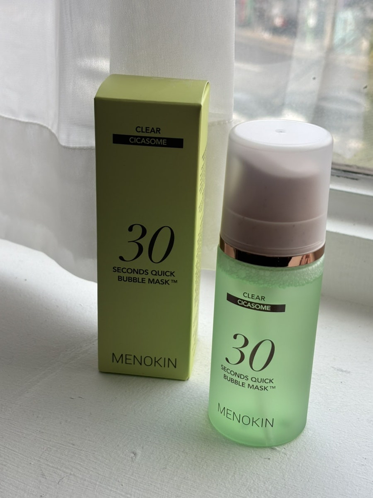 MENOKIN 30 SECONDS QUICK BUBBLE MASK™ Clear review image