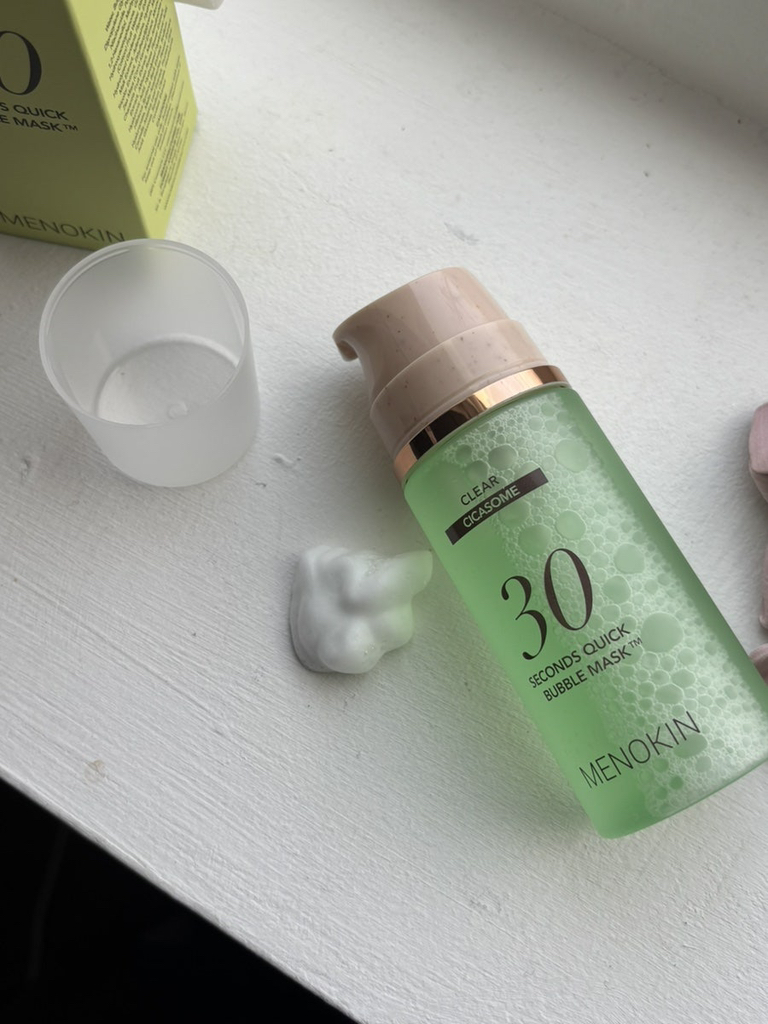MENOKIN 30 SECONDS QUICK BUBBLE MASK™ Clear review image