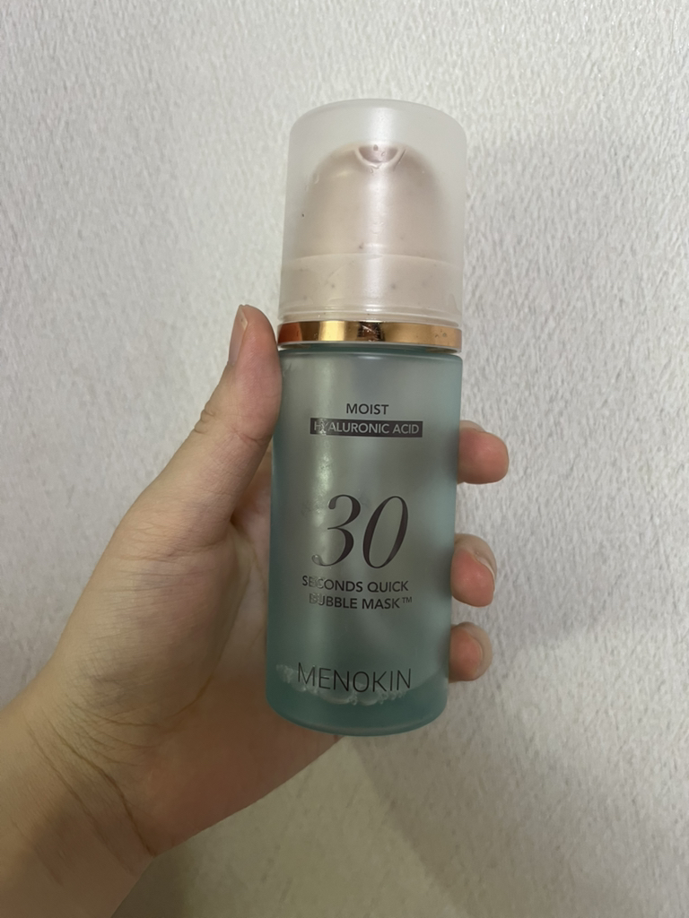 MENOKIN 30 SECONDS QUICK BUBBLE MASK [MOIST] review image