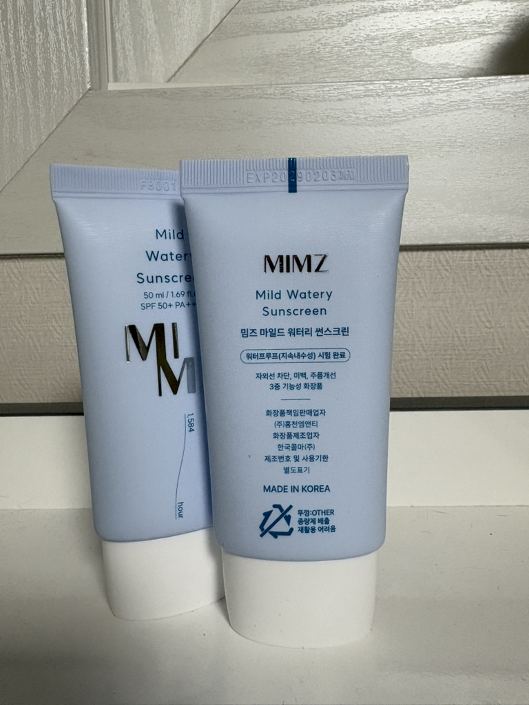 MIMZ Mild Watery Sunscreen [SPF50+/PA++++] | Hwahae Global